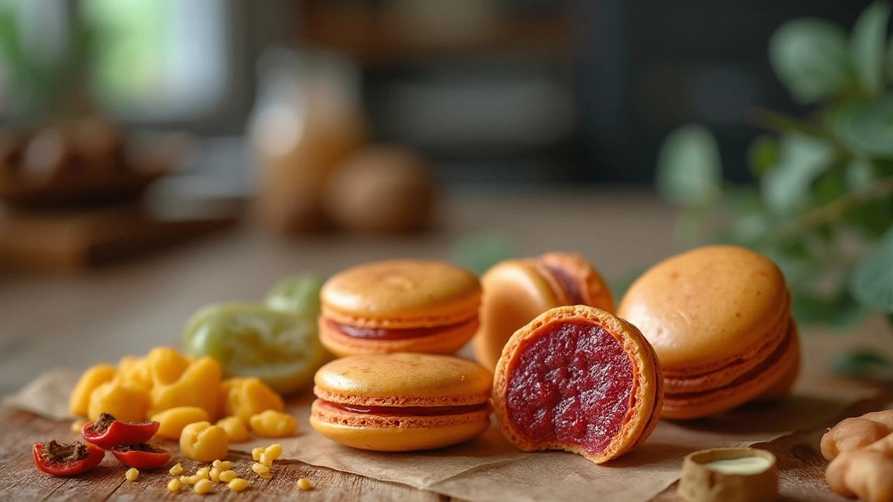 Embracing Macarons in Modern Brazilian Cuisine