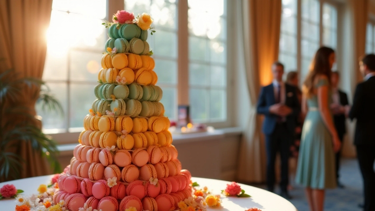 How Many Macarons Fit in a Five-Tier Tower?