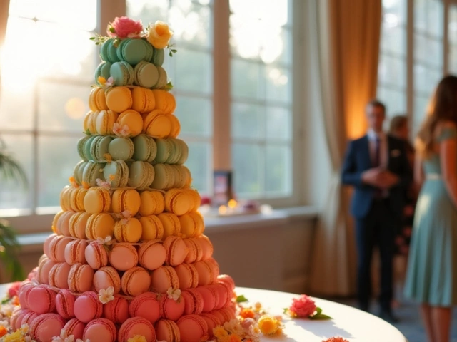 How Many Macarons Fit in a Five-Tier Tower?