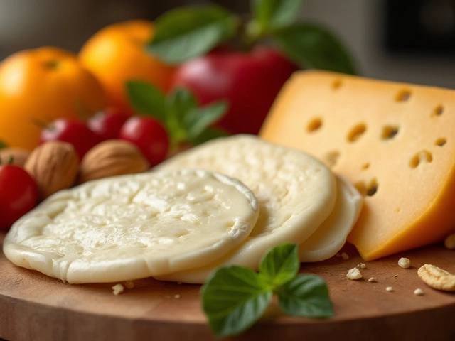 Cheese Fat Content: Mozzarella vs Emmental