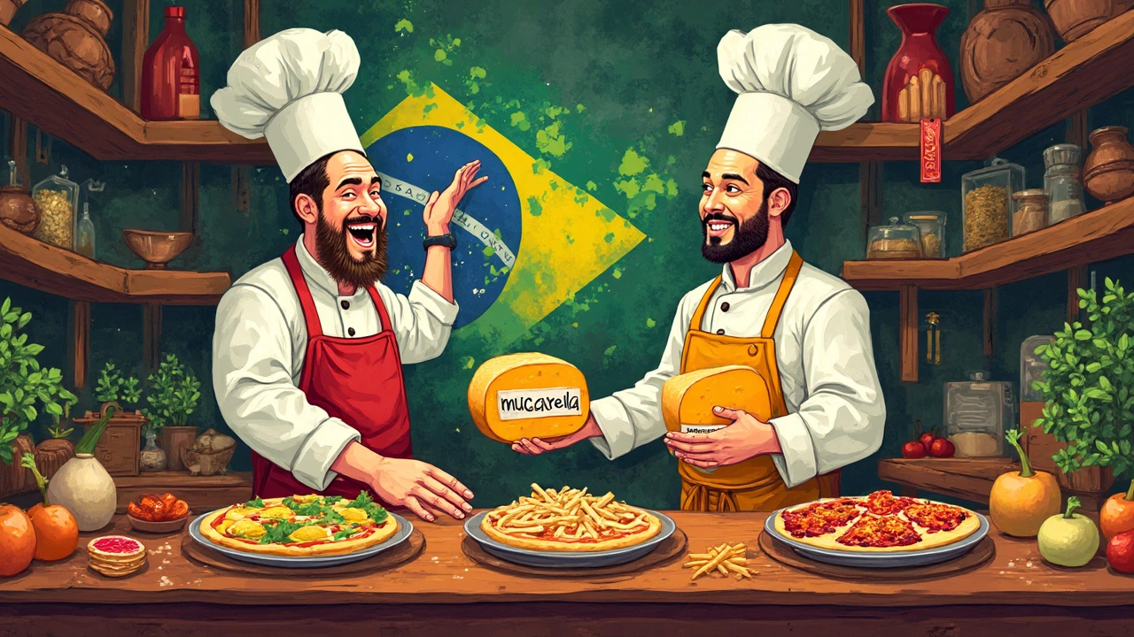 How to Say Mozzarella in Brazil?