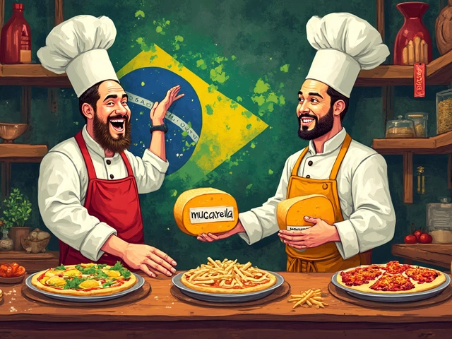 How to Say Mozzarella in Brazil?