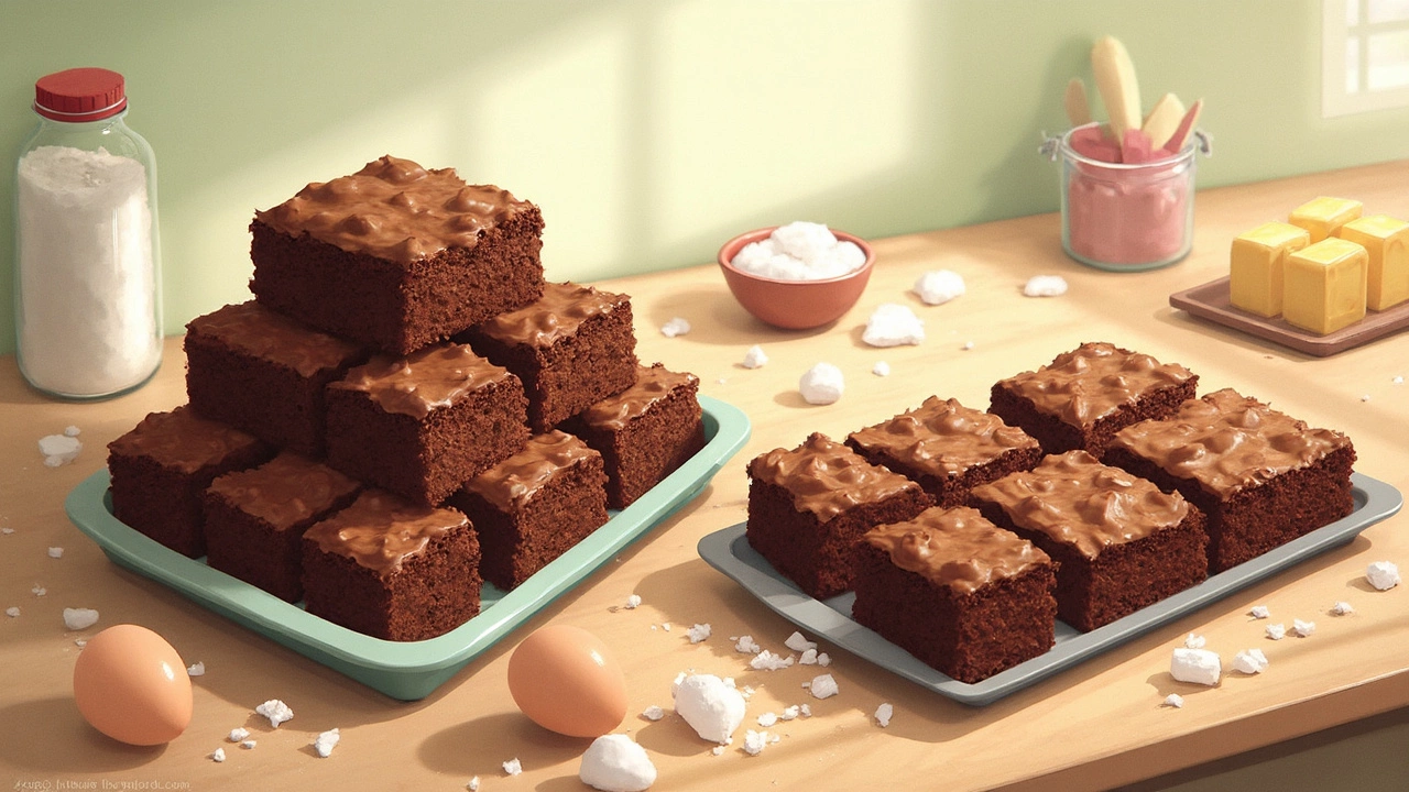 What Makes a Brownie Taste Like Cake?